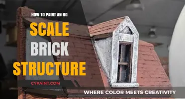 Mastering HO Scale Brick Structures: A Step-by-Step Painting Guide