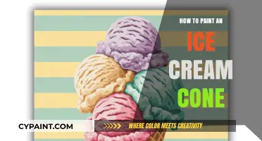 Mastering the Art of Painting a Delicious Ice Cream Cone