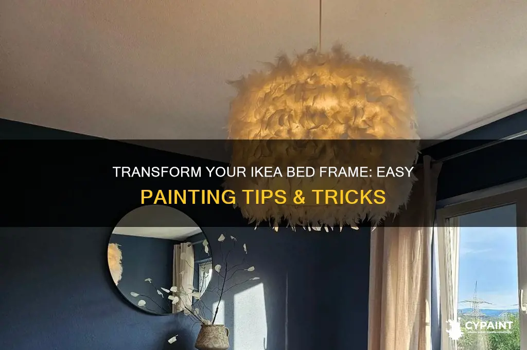 how to paint an ikea bed frame