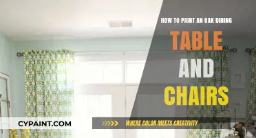 Transforming Oak Dining Sets: Painting Guide and Tips