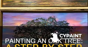 how to paint an oak tree step by step