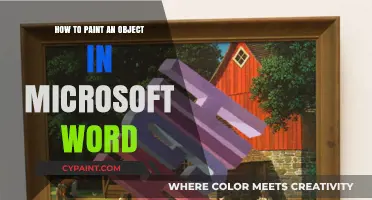 Mastering Object Painting in Microsoft Word: A Step-by-Step Guide