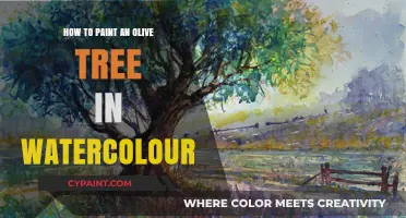 Mastering Watercolour: Techniques for Painting a Realistic Olive Tree