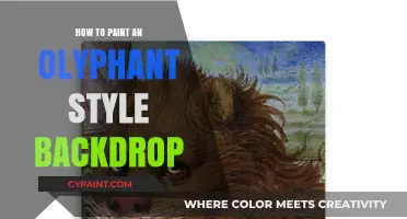 Mastering Olyphant-Style Backdrops: A Step-by-Step Painting Guide