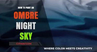 Create a Stunning Ombre Night Sky: Easy Painting Techniques