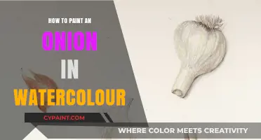 Master Watercolour Onion Painting: Techniques for Realistic Layers and Texture