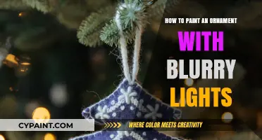 Mastering Blurry Light Effects: Painting Ornate Ornaments with Ease
