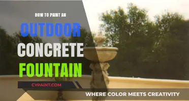 Revitalize Your Outdoor Space: Painting a Concrete Fountain Step-by-Step