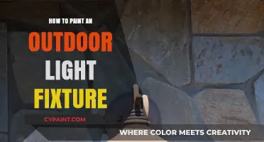 Revamp Your Outdoor Lighting: Easy Steps to Paint Light Fixtures