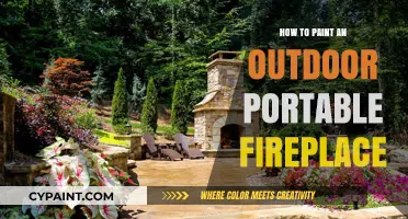 DIY Guide: Painting Your Outdoor Portable Fireplace for a Fresh Look