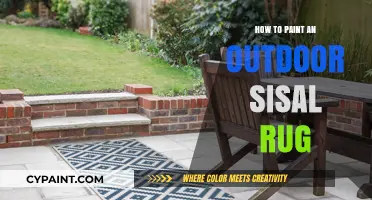 Easy DIY Guide: Painting a Vibrant Outdoor Sisal Rug