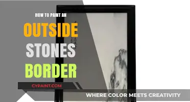 Creative Stone Border Painting: A Step-by-Step Outdoor DIY Guide