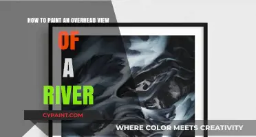 Painting Rivers: Overhead View Techniques and Tips