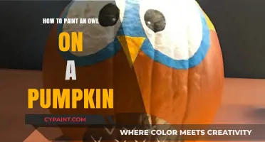 Create a Hoot-Worthy Halloween: Painting an Owl on a Pumpkin