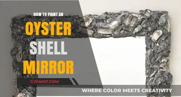 DIY Oyster Shell Mirror: Creative Painting Techniques for Coastal Charm