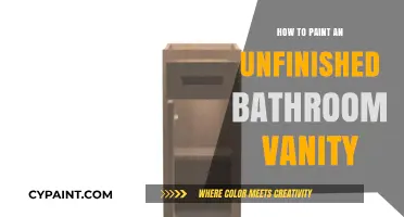 Transform Your Bathroom: Easy Steps to Paint an Unfinished Vanity
