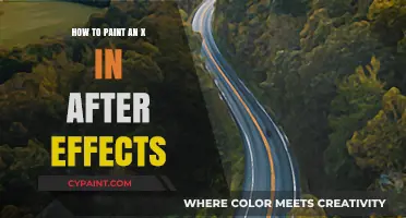 Mastering the Art of Painting an X in After Effects