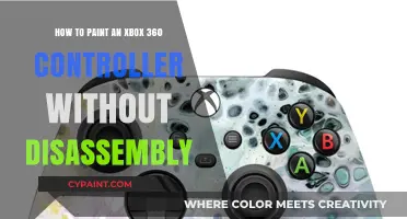 Spray-painting Your Xbox 360 Controller: No Disassembly Needed!