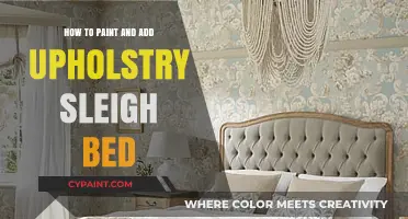 DIY Sleigh Bed Makeover: Painting & Upholstery Tips for a Stunning Look