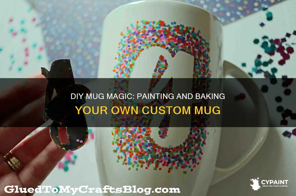 how to paint and bake a mug