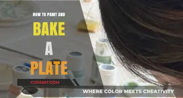 Creative DIY: Painting and Baking Your Own Custom Plate Design