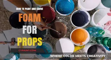 Mastering Foam Prop Art: Painting and Carving Techniques for Beginners