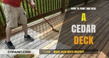 Mastering Cedar Deck Painting and Sealing: A Step-by-Step Guide