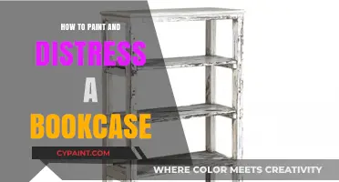 Transform Your Bookcase: Easy Painting & Distressing Techniques for a Vintage Look