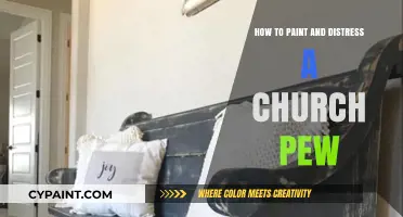 Transforming Church Pews: A Guide to Painting and Distressing Techniques