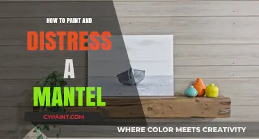 Transform Your Mantel: Easy Painting & Distressing Techniques for a Vintage Look