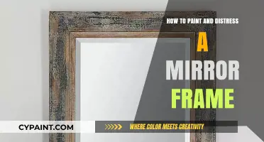 Transform Your Mirror Frame: Easy Painting & Distressing Techniques