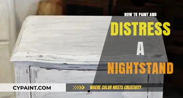 Transform Your Nightstand: Easy Painting & Distressing Techniques Revealed