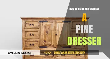 Transform Your Pine Dresser: Painting and Distressing Techniques for a Vintage Look