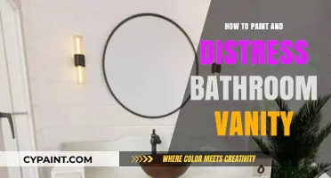 Transform Your Bathroom: Painting and Distressing Vanity Tips & Tricks