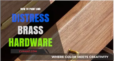 Transform Brass Hardware: Easy Painting & Distressing Techniques for a Vintage Look