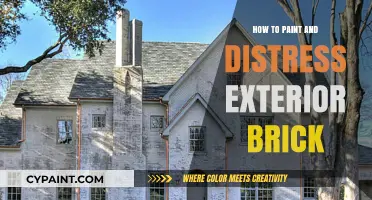 Transform Your Home: Painting and Distressing Exterior Brick Made Easy
