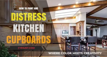 Transform Your Kitchen: Easy Steps to Paint and Distress Cupboards