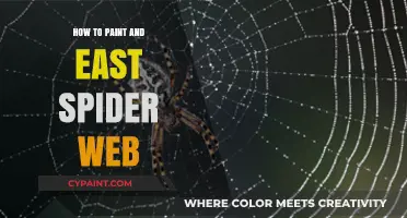 Mastering the Art of Painting Realistic Eastern Spider Webs