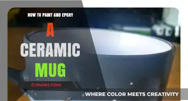 DIY Ceramic Mug Makeover: Painting and Epoxy Coating Guide