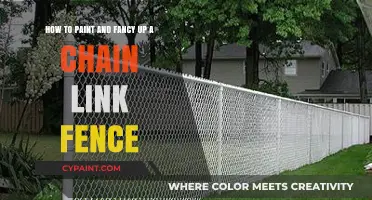 Revamp Your Chain Link Fence: A Guide to Painting and Beautifying