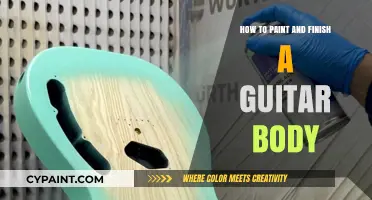 Mastering Guitar Body Painting and Finishing: A Step-by-Step Guide