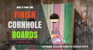 Mastering Cornhole Board Painting and Finishing: A Step-by-Step Guide