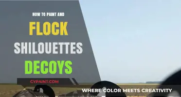 Mastering Silhouette Decoys: Painting and Flocking Techniques for Realism