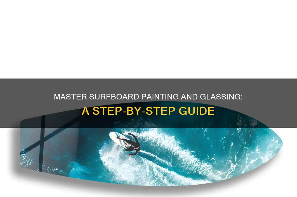 how to paint and glass a surfboard