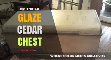 Mastering the Art of Painting and Glazing Your Cedar Chest