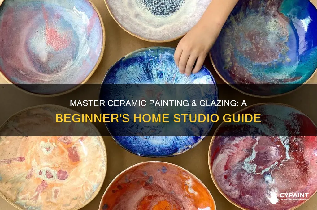 how to paint and glaze ceramics at home