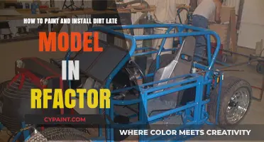 Mastering the Art: Painting and Installing Dirt Late Models in rFactor