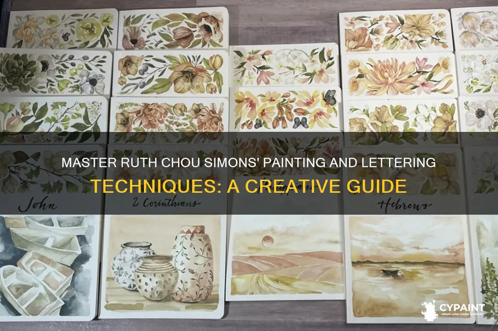 how to paint and lettervlike ruth chou simons