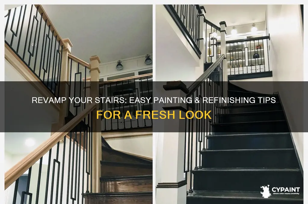 how to paint and refinish your stairs dengardendengarden