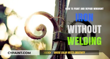Easy Wrought Iron Repair and Painting Guide
